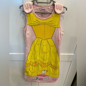 Little Sleepies Disney Belle Sleeping Sack Seasonless Size 6-12 Months